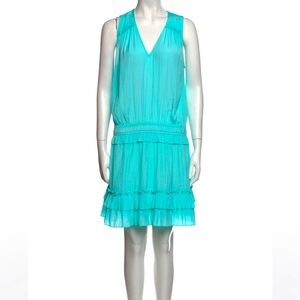 Ramy Brook Turquoise Mini Dress NWT